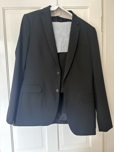 John lewis black suit - suit, 42