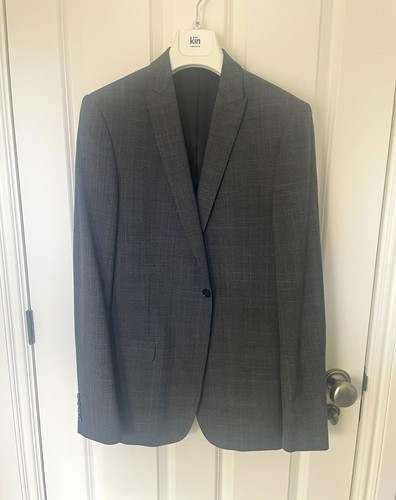 John lewis grey check - lewis,